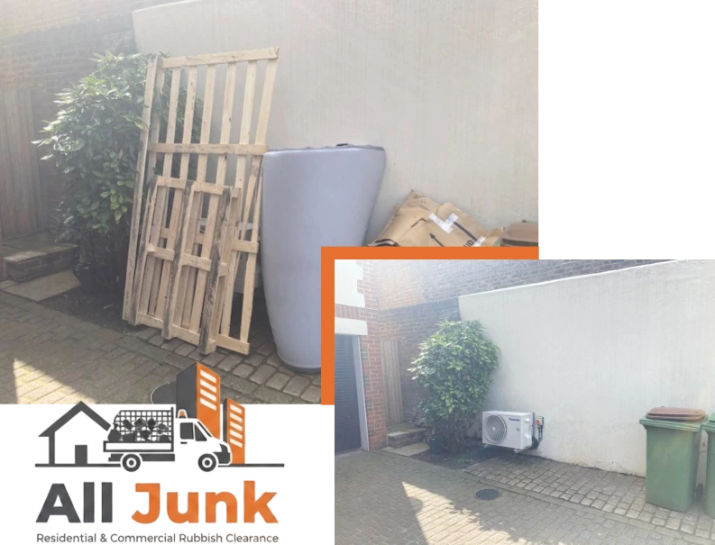 Bulky Items Collection In Surrey and London - Before and After Pictures - All Junk