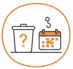 Missed Bin Collection Icon