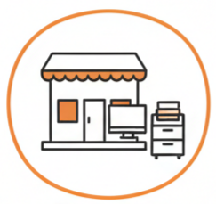 Office Clearance Icon