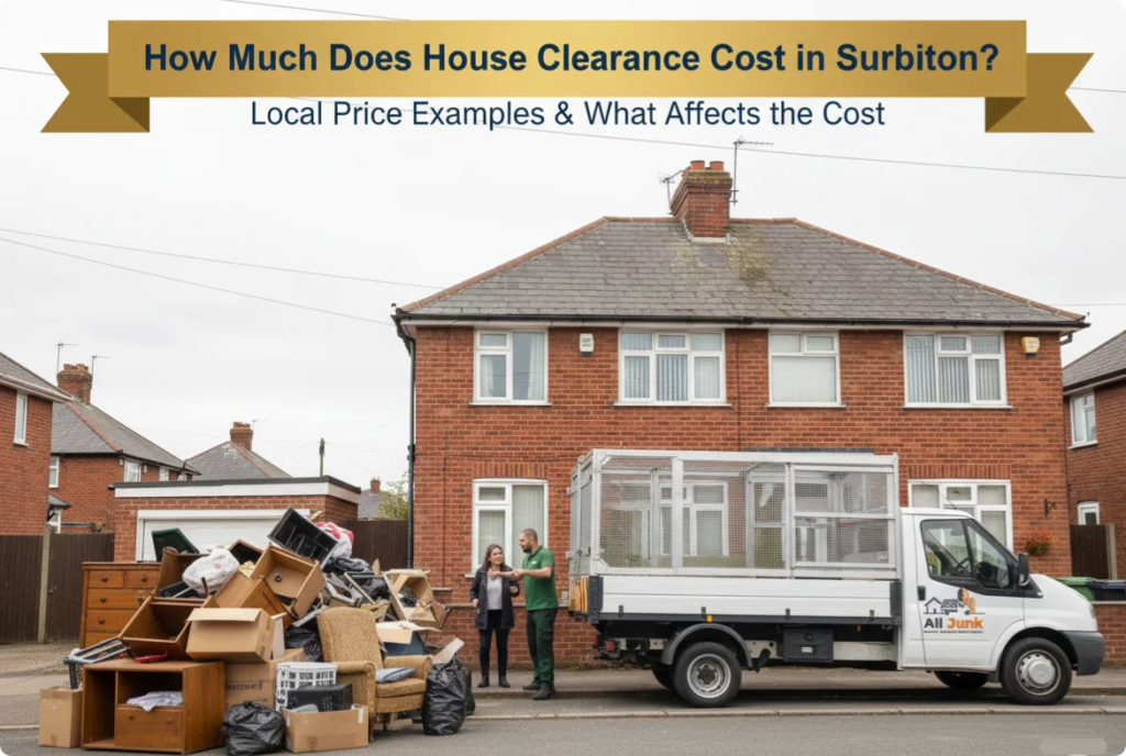 How Much Does House Clearance Cost in Surbiton Local Price Examples and What Affects the Cost All Junk