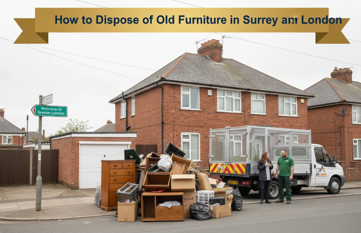 How to Dispose of Old Furniture in Surrey and London