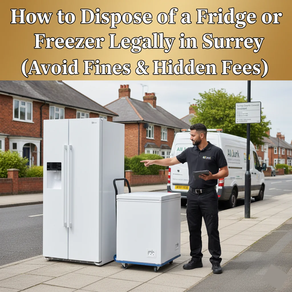 How to Dispose of a Fridge or Freezer Legally in Surrey (Avoid Fines & Hidden Fees)
