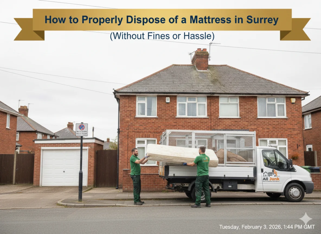 How to Properly Dispose of a Mattress in Surrey (Without Fines or Hassle)