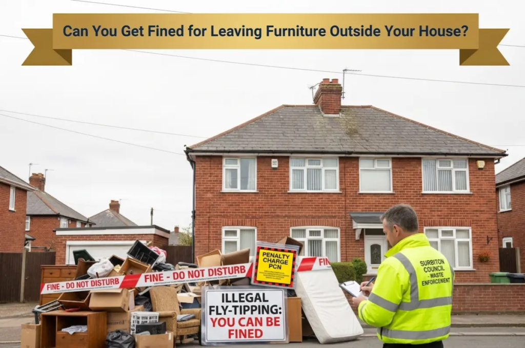 Can You Get Fined for Leaving Furniture Outside Your House - All Junk Rubbish Clearance Services