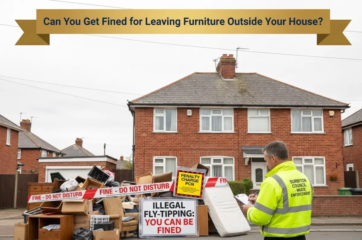 Can You Get Fined for Leaving Furniture Outside Your House - All Junk Rubbish Clearance Services